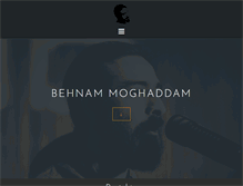 Tablet Screenshot of behnammoghaddam.com